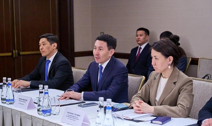 Nurlan Zhakupov, Head of Samruk-Kazyna JSC, held a meeting with Kirill Rubinski, Member of the Management Board of NEQSOL Holding