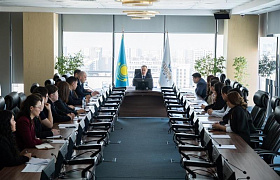 A meeting of the Youth Council was held at Samruk-Kazyna JSC with the participation of the Fund’s management, chairs of youth councils, and young employees from portfolio companies