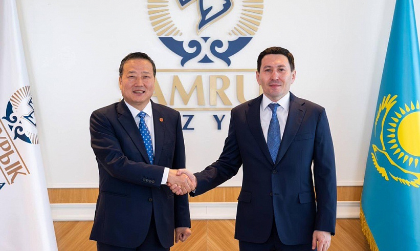 Nurlan Zhakupov, Chairman of the Management Board of Samruk-Kazyna, met with Zhang Wenyu, Vice Chairman of the Board of Directors of CITIC Group