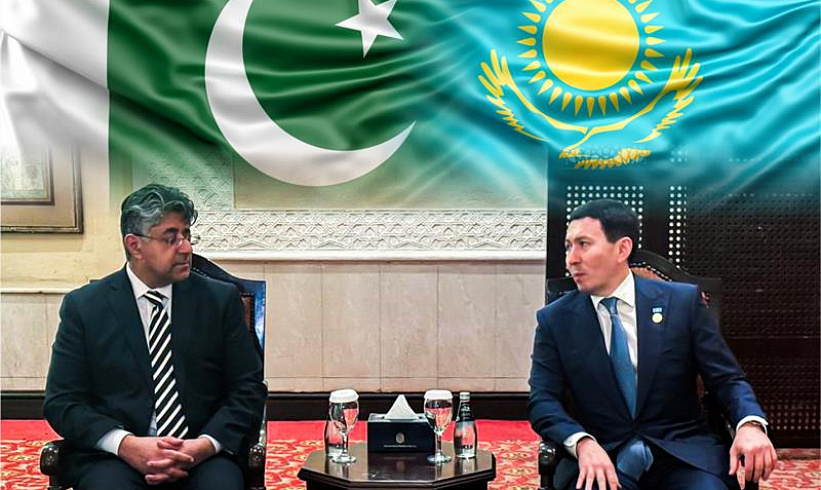 Nurlan Zhakupov, Chairman of the Management Board of the Fund met with Mr. Mohammad Majid Munir, Director of Strategy at the Fauji Foundation, in Islamabad during the state visit of President Kassym-Jomart Tokayev