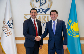Nurlan Zhakupov Met with UK Minister for Trade