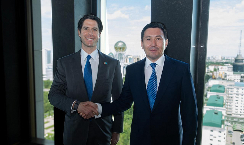 CEO of Samruk-Kazyna Nurlan Zhakupov met with Ben Black, Chief Executive Officer of DFC